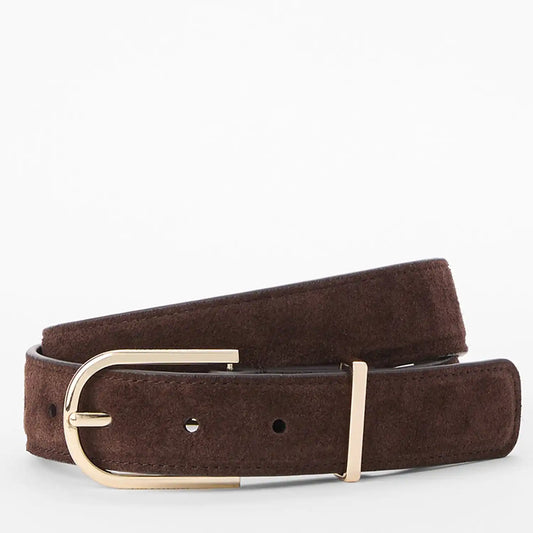 Medium Gold Buckle Belt